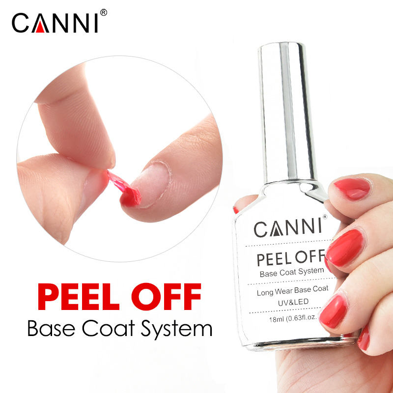 Peel Off Base Coat - CANNI Set de 2 Piezas de