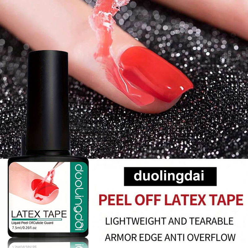 Peel Off Base Coat - Líquido de barrera para uñas despegable