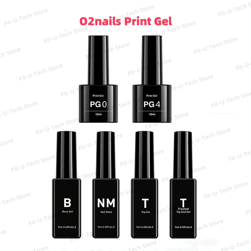 Peel Off Base Coat - O2nails Gel de Impresión para Impresora