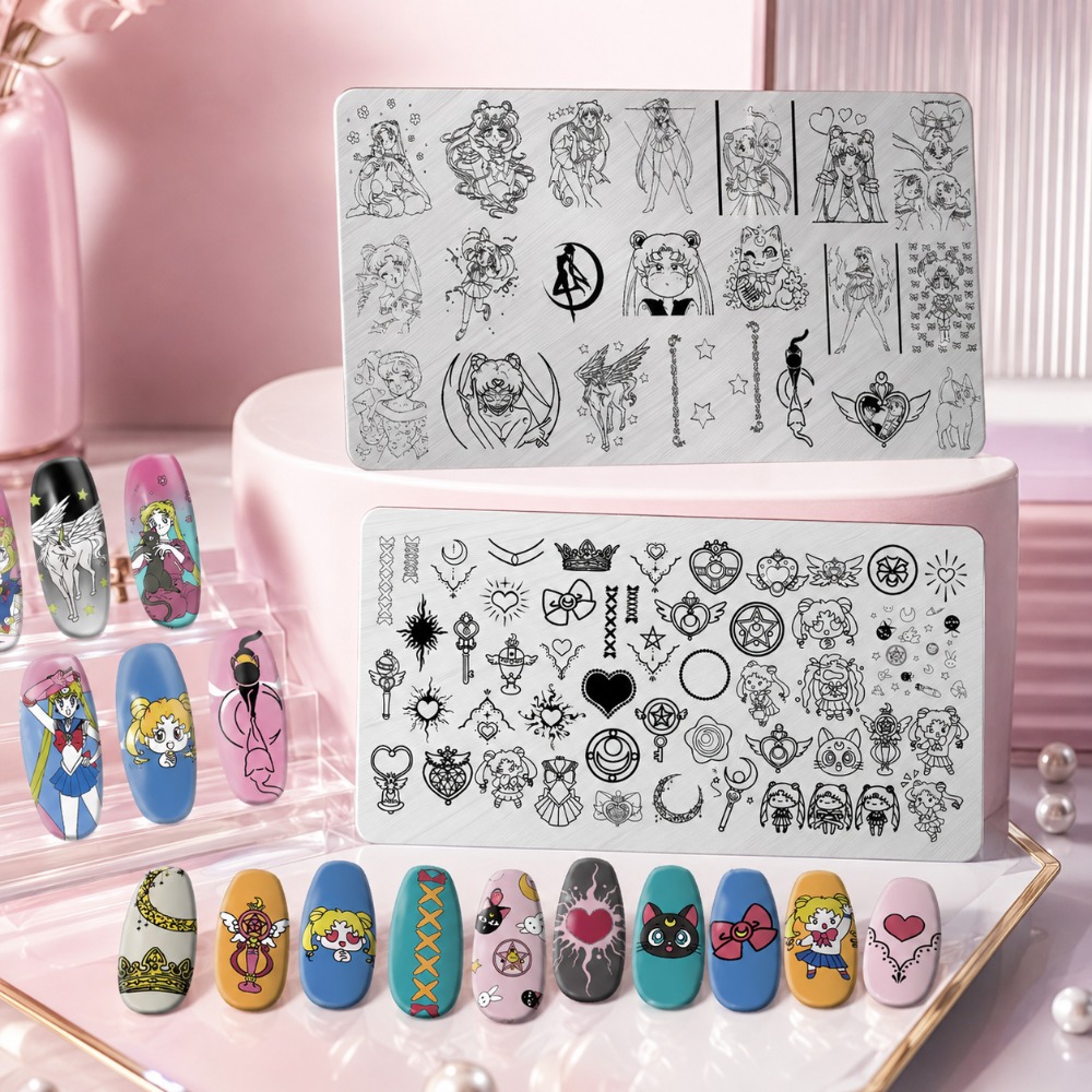 Placa de Estampado de Uñas con - Nail Art Inspo reseña y precio