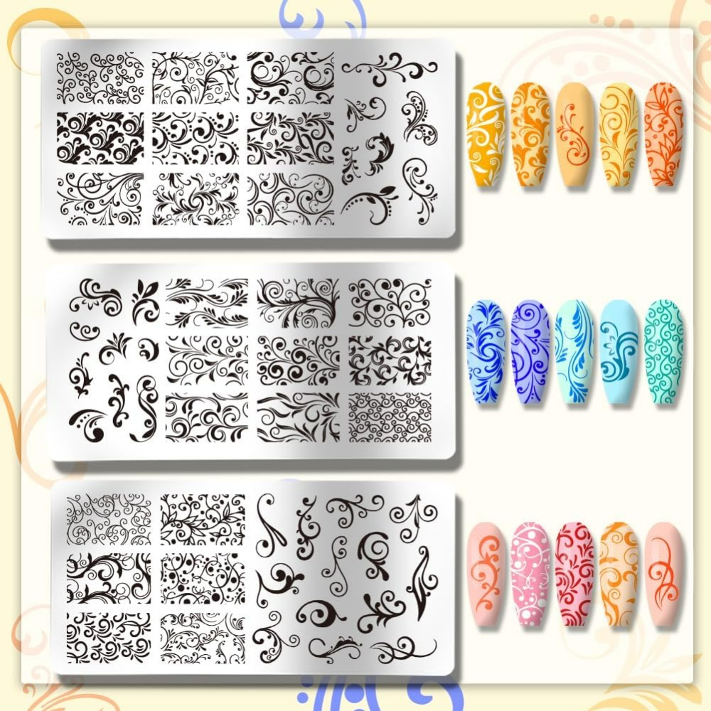 Plantillas para decoración de  - Nail Art Inspo reseña y precio