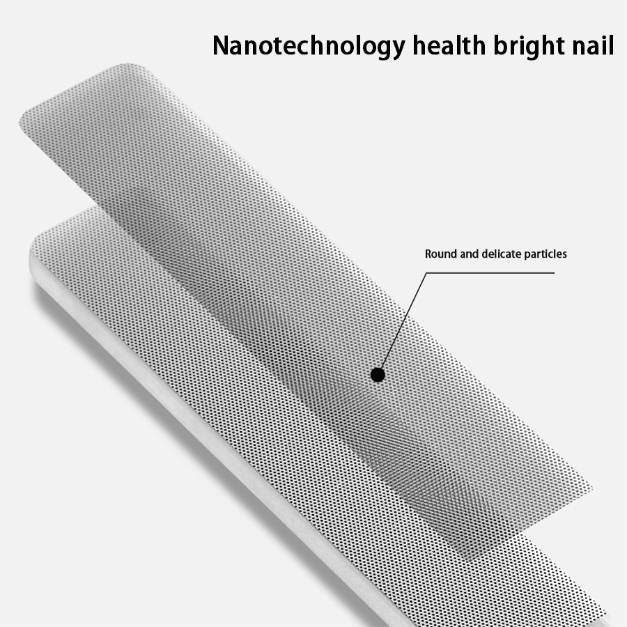 Lima de uñas de nanovidrio, es - Nail Art Glossy reseña y precio