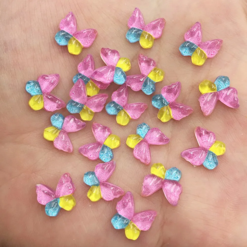 Mini mariposa Kawaii de 10mm c - Nail Art Glossy reseña y precio