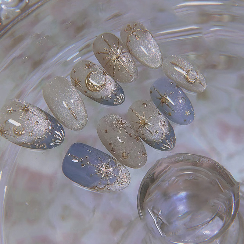 24 Uñas Postizas Adornadas con - Nail Art Inspo reseña y precio