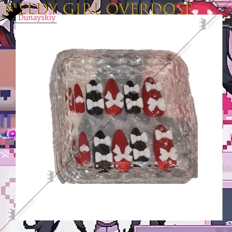 YiNuo*/Needy Girl Overdose Jir - Nail Art Press On reseña y precio