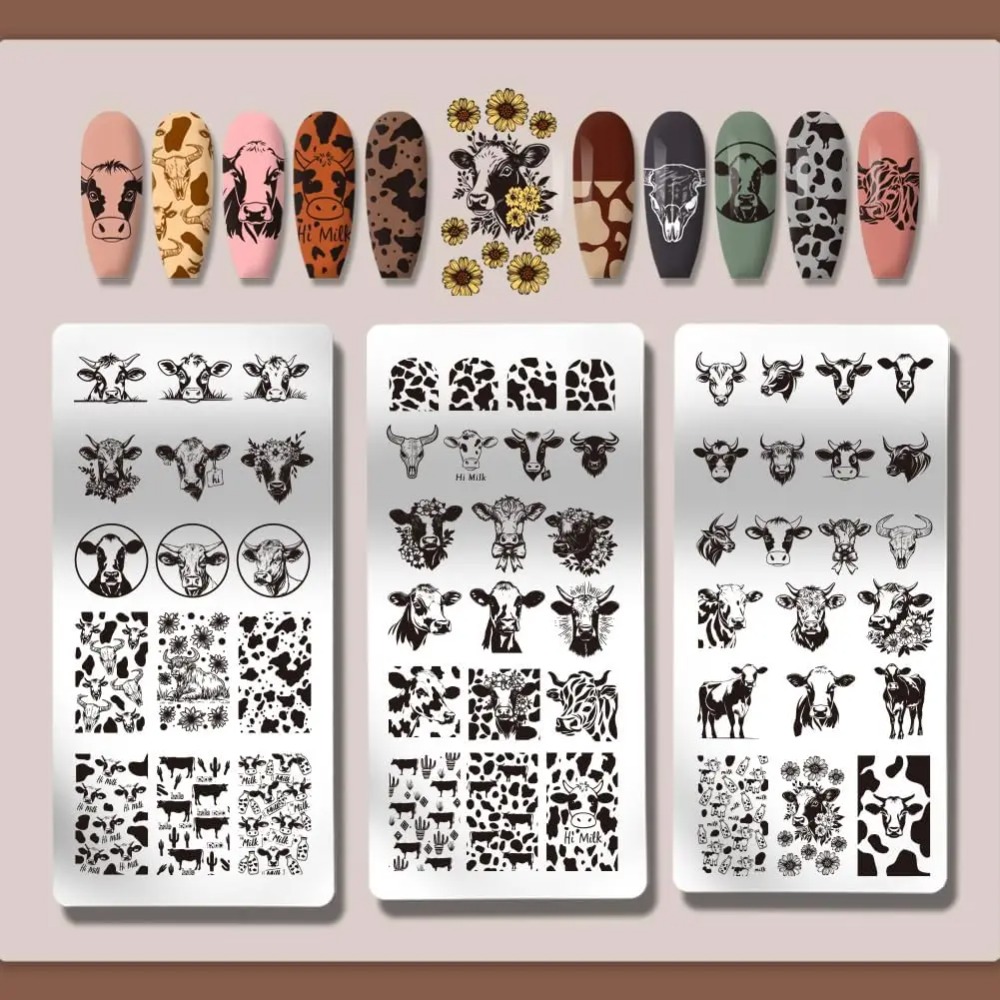 Placas de estampado de uñas co - Nail Art Inspo reseña y precio