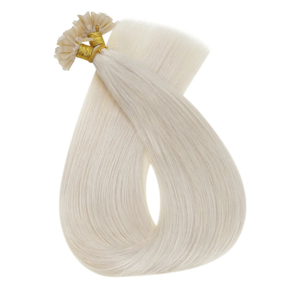 Extensiones de cabello de fusi - Nail Art Glossy reseña y precio