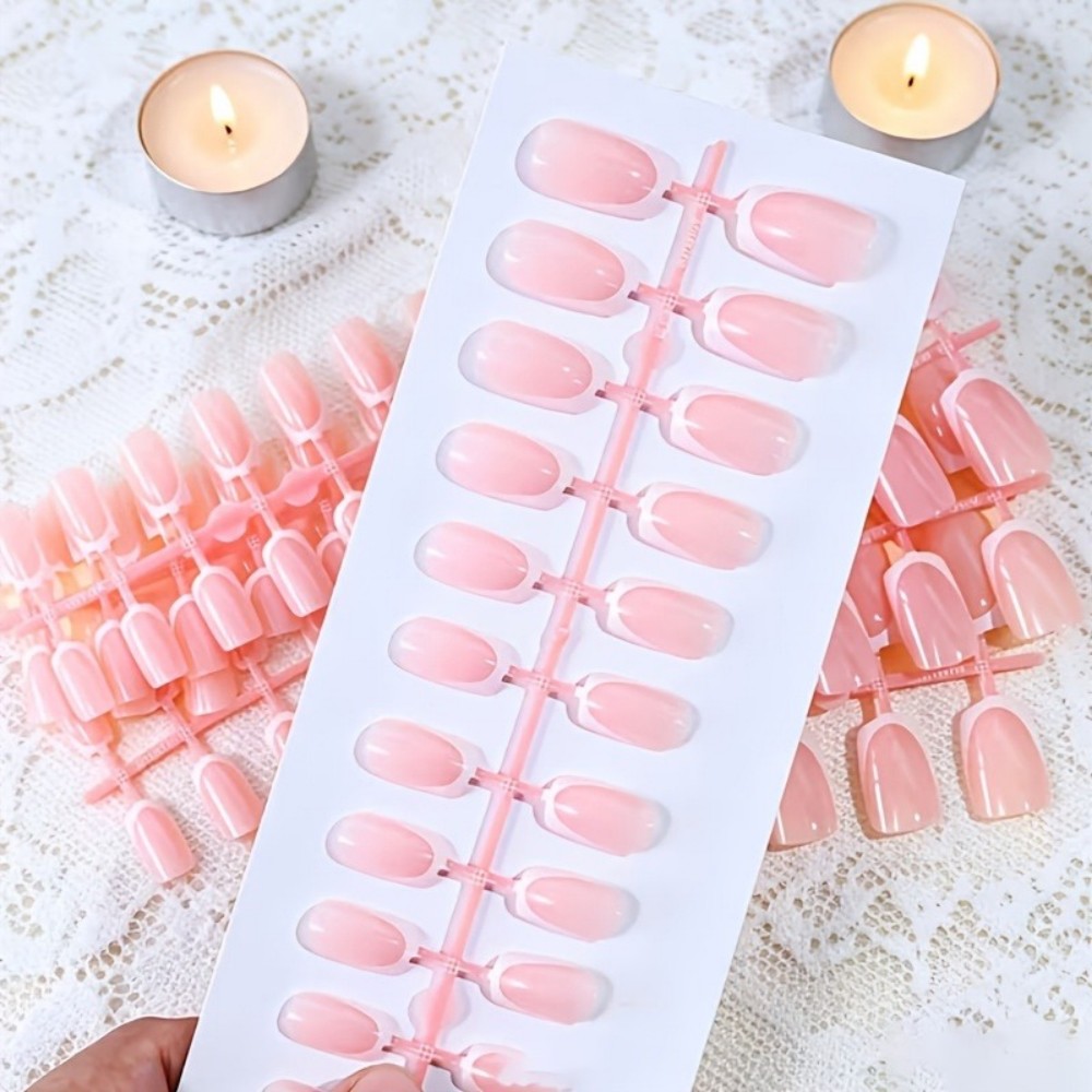 120 Uñas Postizas Cortas Cuadr - Nail Art Glossy reseña y precio
