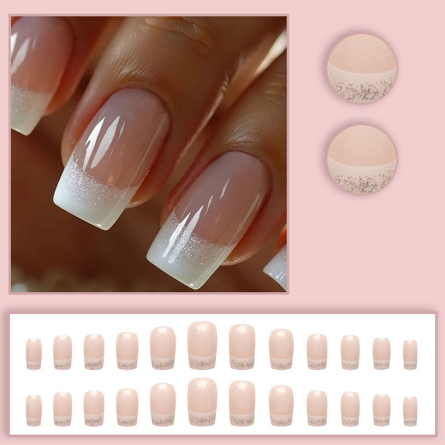 24 piezas/set de uñas postizas - Nail Art Inspo reseña y precio