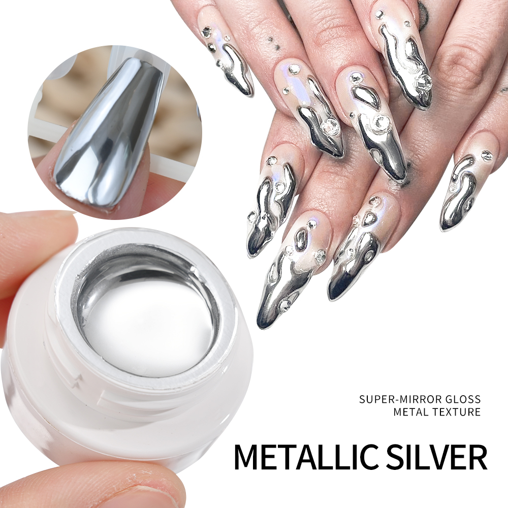 Esmalte de Uñas Metálico Plate - Nail Art Glossy reseña y precio