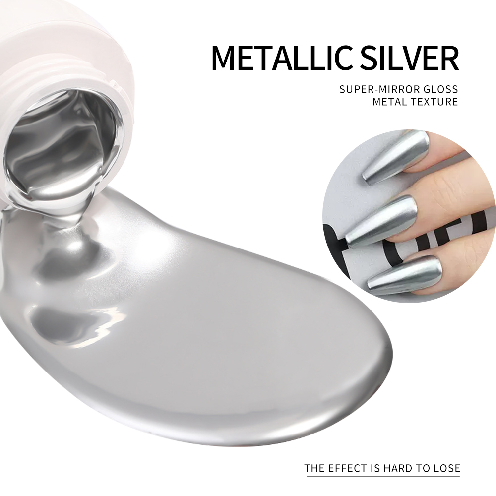 Esmalte de Uñas Metálico Plate - Nail Art Glossy reseña y precio