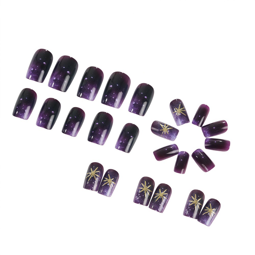 Uñas postizas cortas y mediana - Nail Art Press On reseña y precio