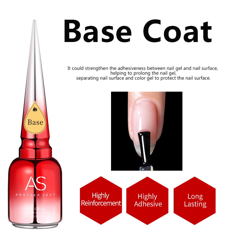 AS 15ml Gel Base despegable de - Peel Off Base Coat reseña y precio