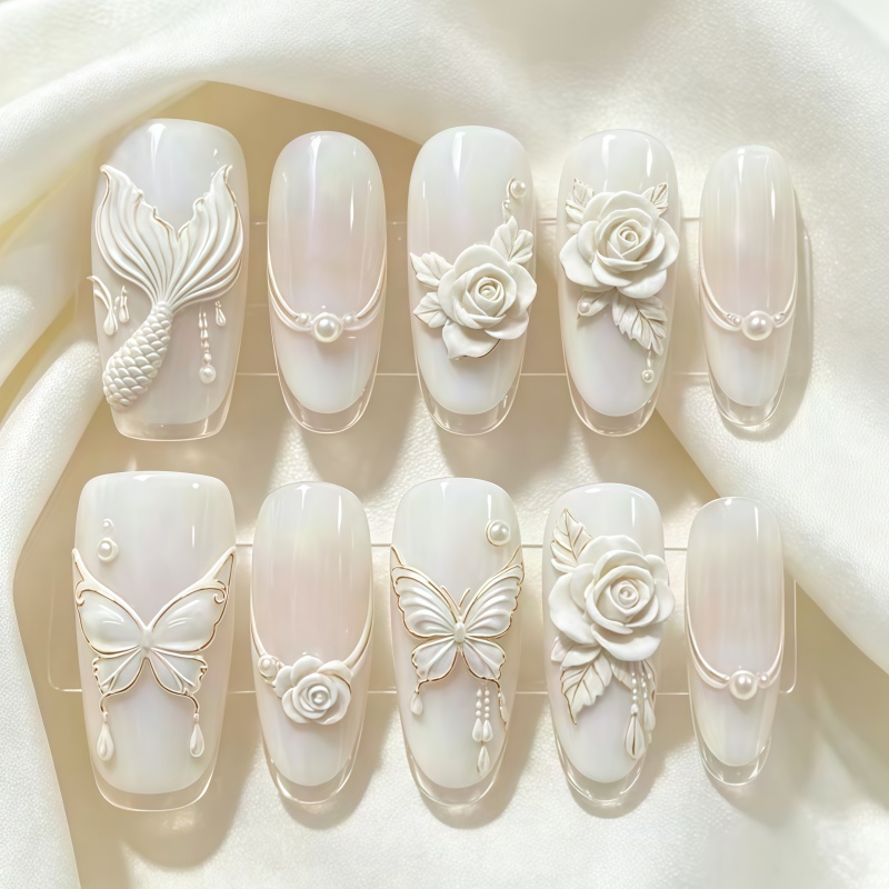 Molde de silicona 3D con relie - Nail Art Vintage reseña y precio