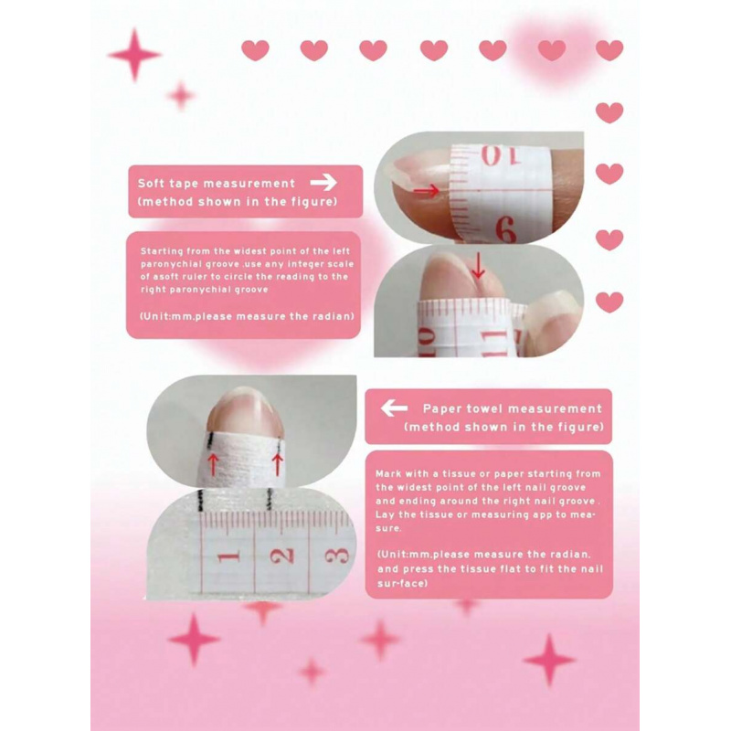10 Uñas Postizas Francesas Neg - Nail Art Glossy reseña y precio