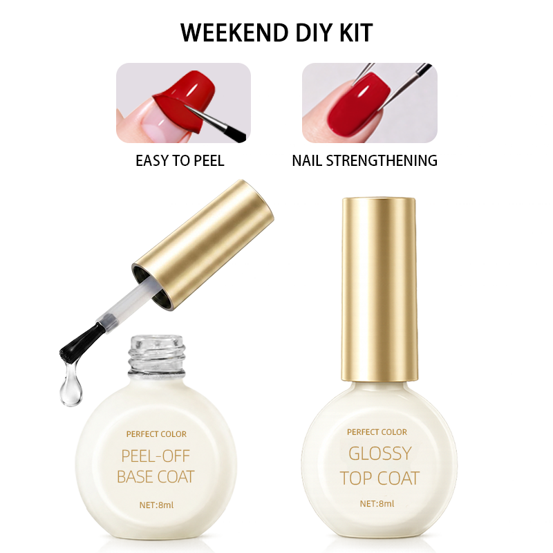 PERFECT COLOR Kit de Bricolaje - Peel Off Base Coat reseña y precio