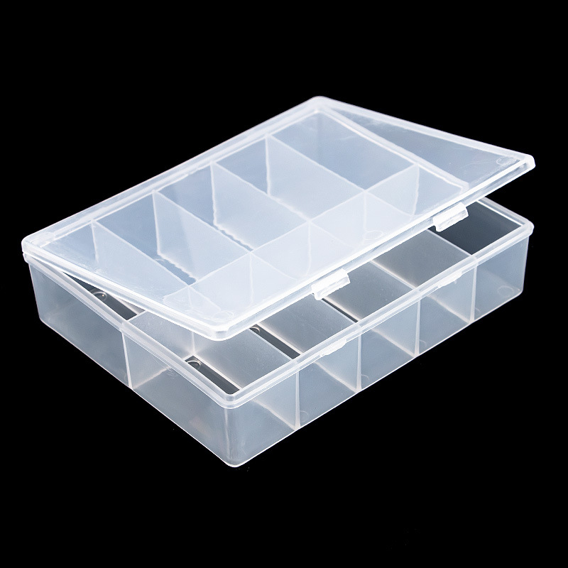 Caja de almacenamiento transpa - Nail Art Inspo reseña y precio