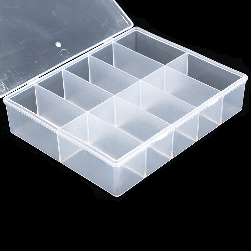 Caja de almacenamiento transpa - Nail Art Inspo reseña y precio