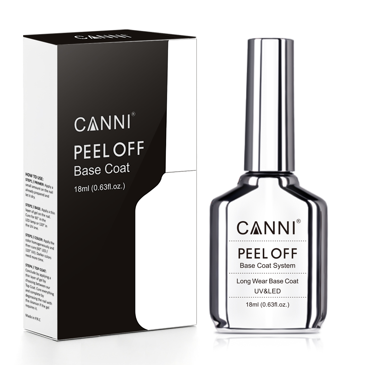 18ml Canni Diamond Long Wear N - Peel Off Base Coat reseña y precio