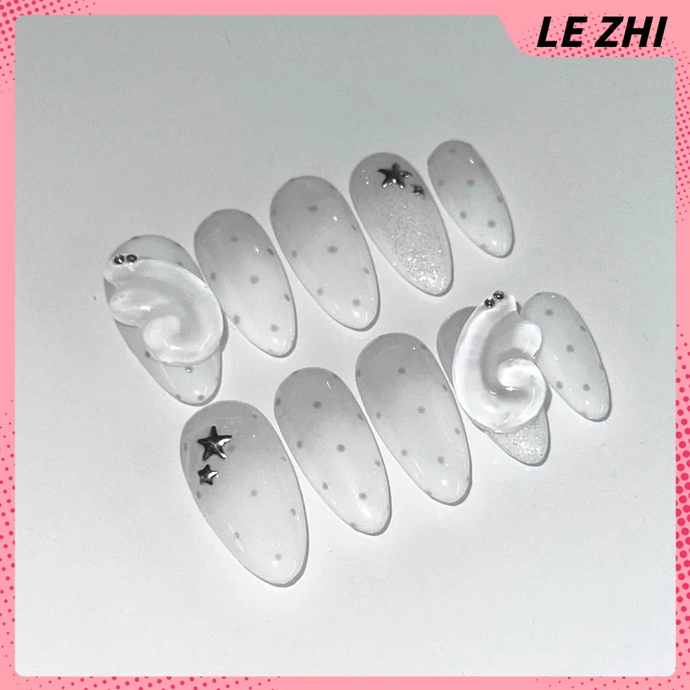 Y2K Retro alas estrellas brill - Nail Art Inspo reseña y precio