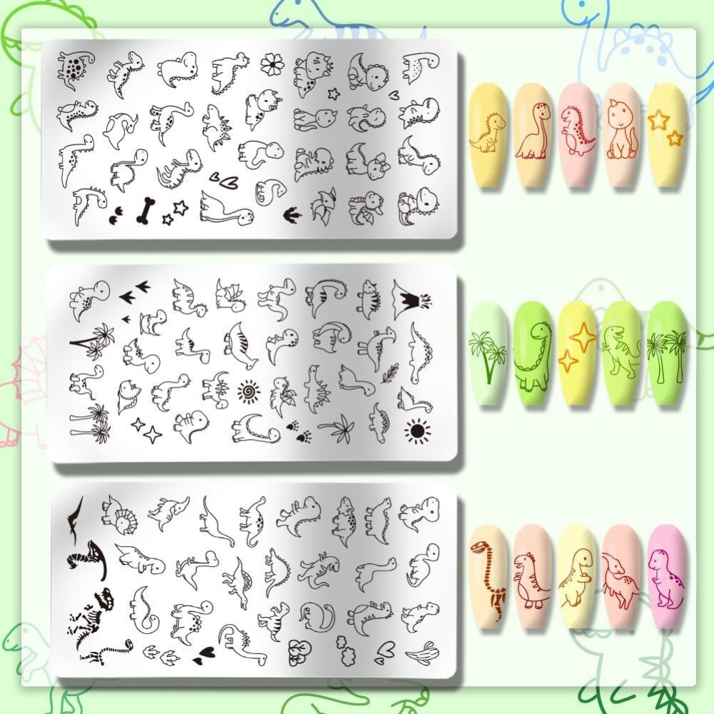 3 Placas de Estampado de Uñas  - Nail Art Inspo reseña y precio
